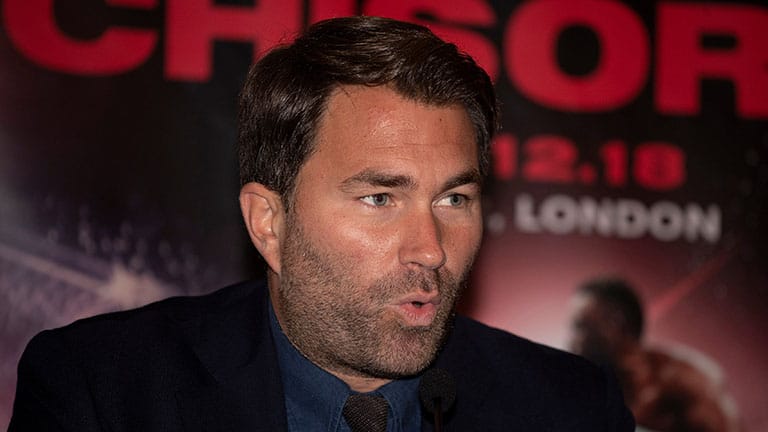 EXCLUSIVE Is Eddie Hearn going to war with BT Sport?