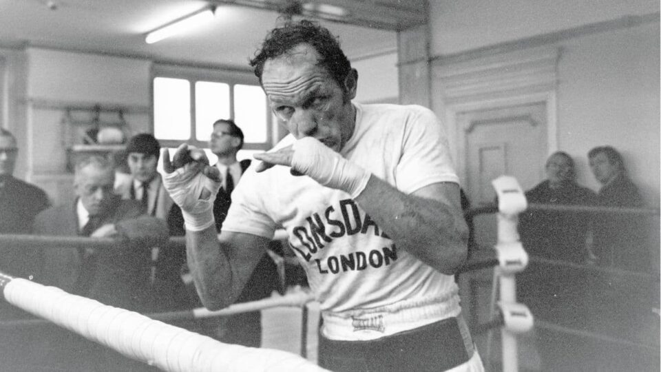 Heavyweight legend Henry Cooper as an amateur