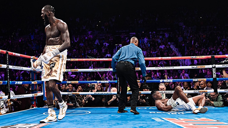 Boxing results – Deontay Wilder’s unrivalled power gets him out of trouble against Luis Ortiz for a second time