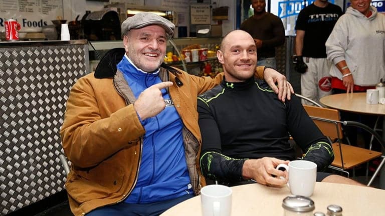 John Fury looks to get some cash back from his son’s old enemy, David Haye