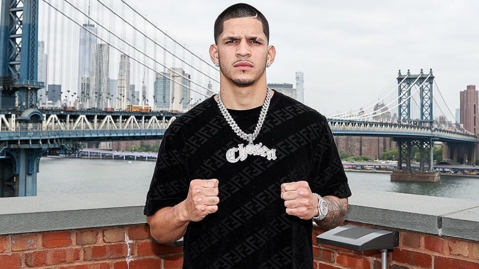 All Change: Having moved to Tampa from New York, Edgar Berlanga now has the long driveway he has always wanted