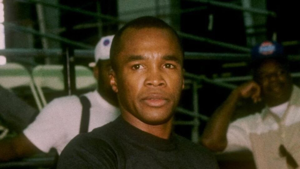Sparring with Sugar Ray Leonard