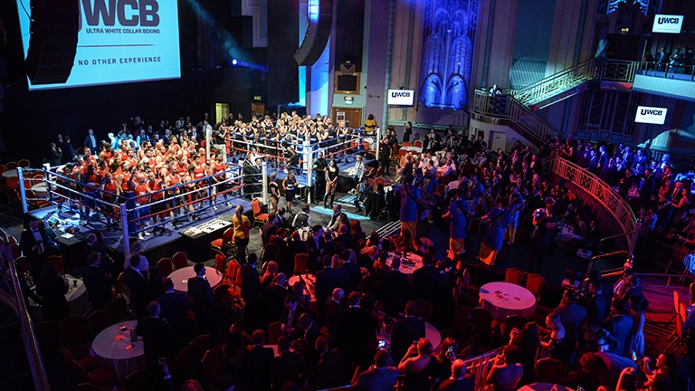 White-Knuckle Ride: What’s it like watching white-collar boxing?