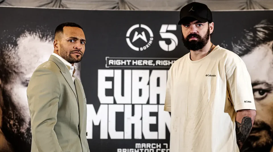 Now or never for Harlem Eubank as game Tyrone McKenna poses genuine threat