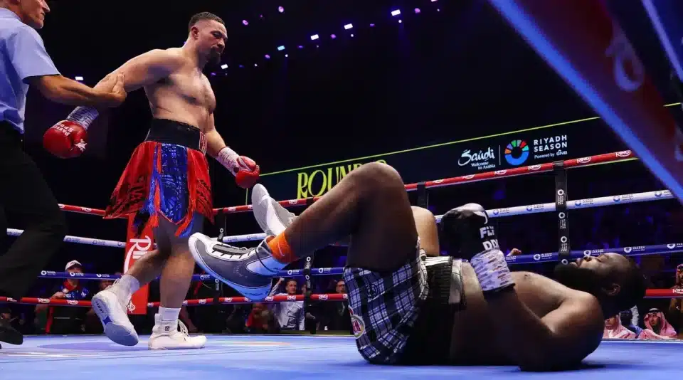 Joseph Parker takes out Martin Bakole in just five minutes and 17 seconds