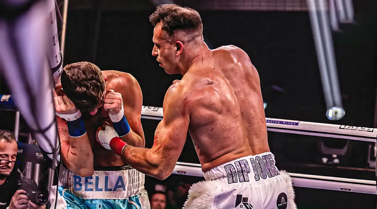 Former Amateur Stars Bare All In Cardiff Brawl 1 kallum skhane vs. joe fitzpatrick