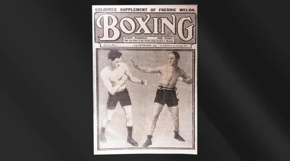 Looking back at Boxing Newsโ first edition almost 116 years ago