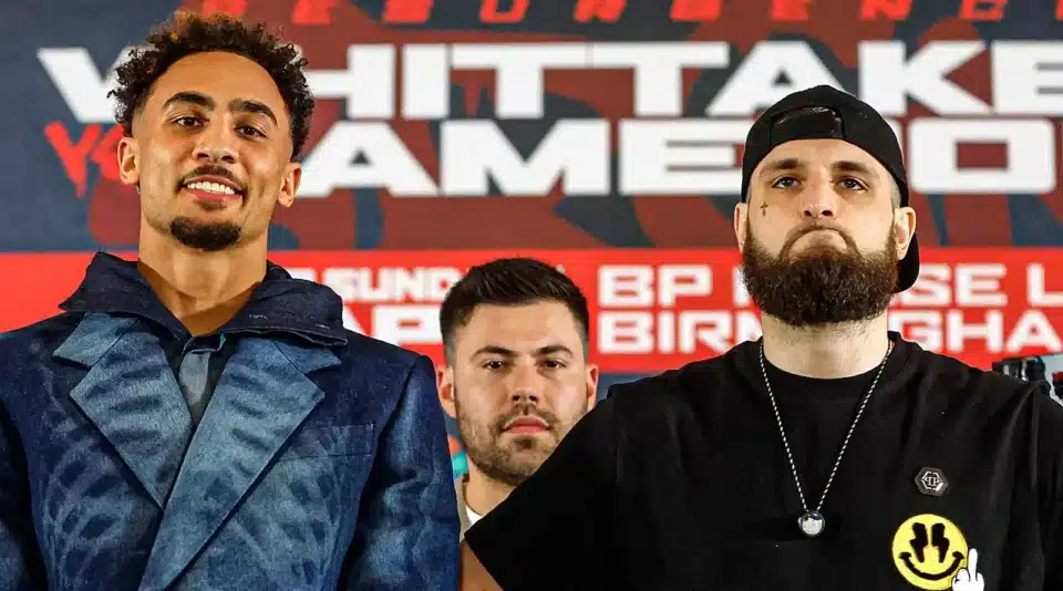 Liam Cameron has gone from buying Boxing News to facing Whittaker on the big stage